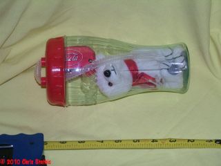 Coca Cola Sport Bottle With Baby Stuffed Bear Genuine