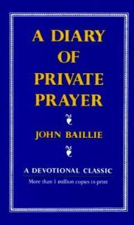 Diary of Private Prayer by Donald M. Baillie 1949, Hardcover