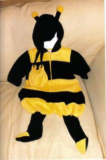 baby grand BUMBLEBEE bee halloween costume infant/toddler/kids 3/6 mos