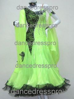 Ready made Ballroom Modern Waltz Tango Dance Dress #1811 2 M size
