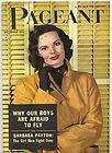   . Oct. 1952  cover Madelyn Wittlinger  BARBARA PAYTON  URSULA THIESS