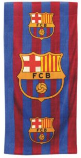 FC Barcelona Beach Towel NEW & OFFICIAL LICENSED PRODUCT