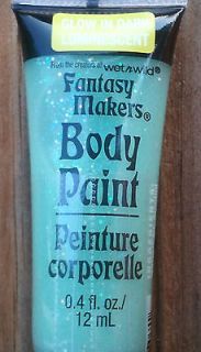 Wet n Wild FANTASY MAKERS Glow In The Dark/ Luminescent Body Paint NEW 