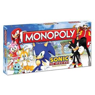 Sonic the Hedgehog Collector’s Edition MONOPOLY New 2012