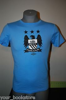 New Manchester City F.C. MCFC Umbro Soccer Football Jersey Tee T Shirt