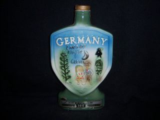   Beam Whiskey Decanter Bottle GERMANY 1971 Hansel Gretel Bar mancave