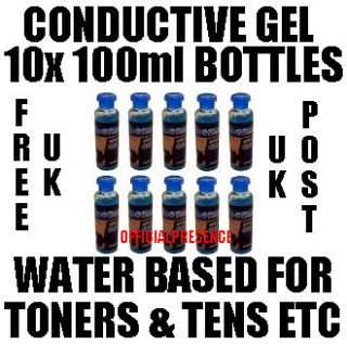 15 bottles ABgymnic Ab Gymnic Abtronic conductive Rub Gel Absonic 