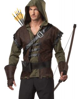 Robin Hood English Outlaw Adult Mens Outfit Halloween Costume XL