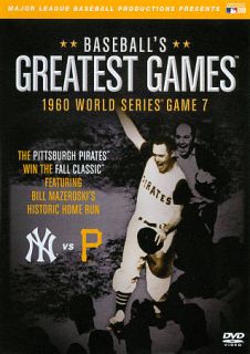 MLB Baseballs Greatest Games   1960 World Series Game 7 DVD, 2011 