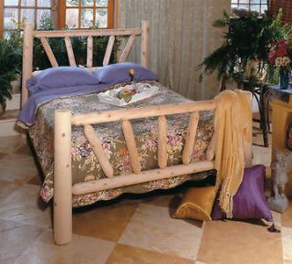 rustic log beds in Beds & Bed Frames