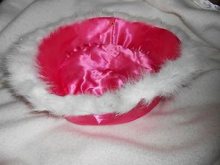 Build A Bear Pink Pet Bed Faux Fur Trim Sparkle Threads