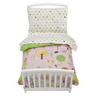 BRAND NEW CIRCO 4 PIECE BROOKE LOVE AND NATURE OWL TODDLER BED 