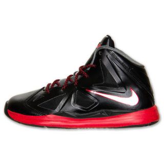 Kids Nike LeBron X 10 Black/Red (PS) 543565 001 Size 10.5 3