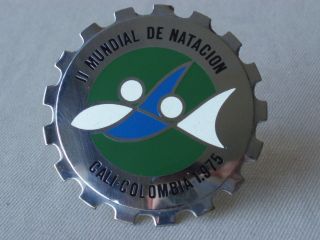 world championship swimming Colombia emblem badge Cali