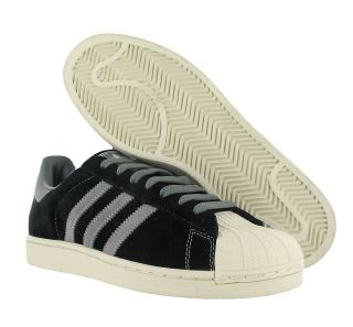 Adidas Superstar Ii Mens Shoe Black/gray/bei​ge Sz 10