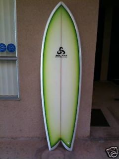 NEW 64 Retro Fish Twin Fin surfboard surfboards surf