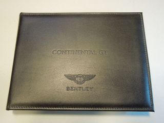 2010 2011 BENTLEY CONTINENTAL GT OWNERS MANUAL NEW