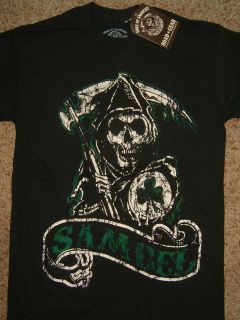 Sons of Anarchy SOA Sambel Belfast Ireland Reaper T Shirt Nwt