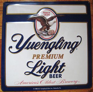 1996 Yuengling Premium Light Beer Sign
