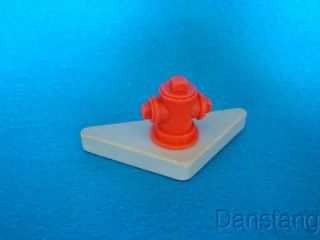 VINTAGE FISHER PRICE LITTLE PEOPLE SESAME STREET HOUSE FIRE HYDRANT 