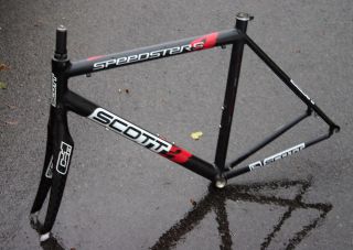   S3 Alu Frame + CR1 Carbon Fork Large L 56 cm Road Bike Frameset