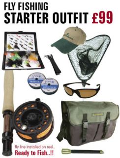 From £99 Start Fly Fishing Outfits   Beginners Kit   Starter 
