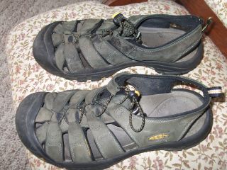Keen Mens Shoes Sport Sandals Dark Green Gray Size 10 Excellent