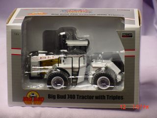 BIG BUD 740 TRACTOR with TRIPLES, 1/64, DIECAST, PRAIRIE MONSTER 