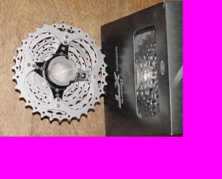   New in factory box Shimano Deore XT CS M770 9 Speed Cassette 11 / 34