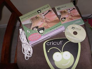 Cricut Design Studio Software   includes disc, mousepad, USB Cable
