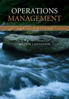 Operations Management by William J. Stevenson 2008, Hardcover 
