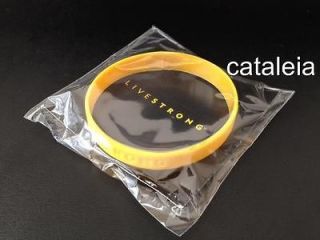   NIKE LIVESTRONG CANCER YELLOW BRACELET WRISTBAND RUBBERBAND ADULT L XL