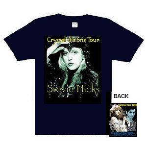 Stevie Nicks music punk rock t shirt BLACK Small