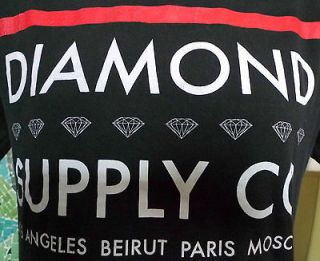 DIAMOND SUPPLY CO Los Angeles Beirut Paris Moscow T Shirt Medium