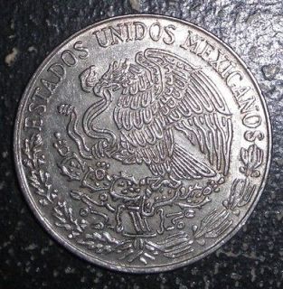 Mexico 5 pesos, Eagle with Rattlesnake in beak, coin