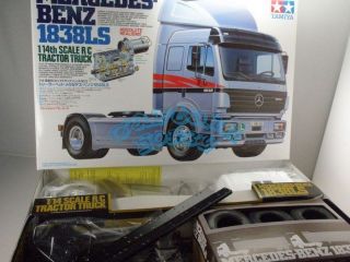 Tamiya 56305 Mercedes Benz 1838LS 1/14 R/C Tractor Truck Kit 3 Speed