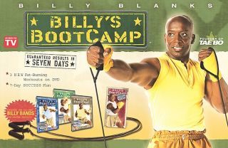 Billy Blanks   Billys Bootcamp Collection DVD, 2005, 3 Disc Set 