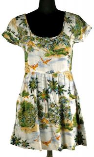 NEW $148 River Island Floral Printed Embellished Tunic Dress Small S 4