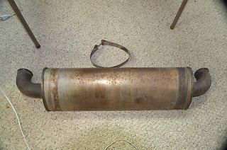 1989 911/964 Porsche Bischoff Muffler OEM  FREE 