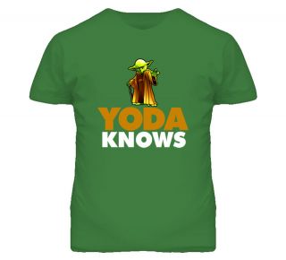 Yoda Knows Star Wars Bo Jackson Knows Style Movie T Shirt