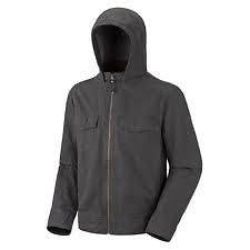 Mountain Hardwear Cordoba Full Zip Hooded Jacket   Mens, Grit