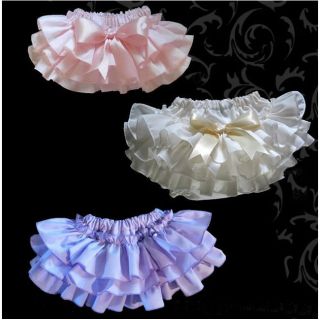   Toddler Girl Baby Diaper Nappy Cover Pants Bloomers Skirt Free Ship