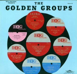 GOLDEN GROUPS Vol 30 Best of Dig Records LP NEW SEALED VINYL
