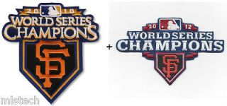 Combo MLB Patch San Francisco SF Giants World Series Champions 