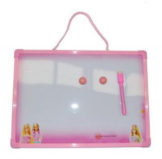 Whiteboard & Blackboard Pink Barbie with Magnetic Pen Stickers