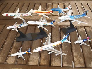 OLYMPIC AIR PLANES 9 MODELS BOEING 747 TORCH RELAY MASCOT 1250 1400 