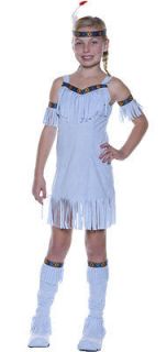   10 12 Girls Blue Native Princess Indian Costume   Indian Costumes