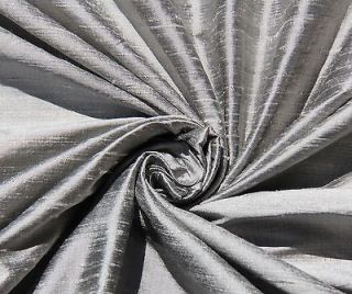   100% Dupioni Silk Fabric 54 wide Wholesale Lot Bolt Roll 31 Yards
