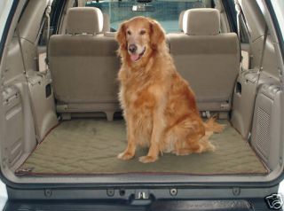 Deluxe Stain Blok padded & Quilted SUV Van Hatchback CARGO area Cover 