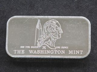 George Washington Silver Art Bar Washington Mint A8063